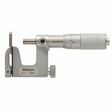 BEAUTYBLADE Uni-Mike Interchangeable Anvil Micrometer - Carbide Spindle Face - 0-1 in. BE3731591